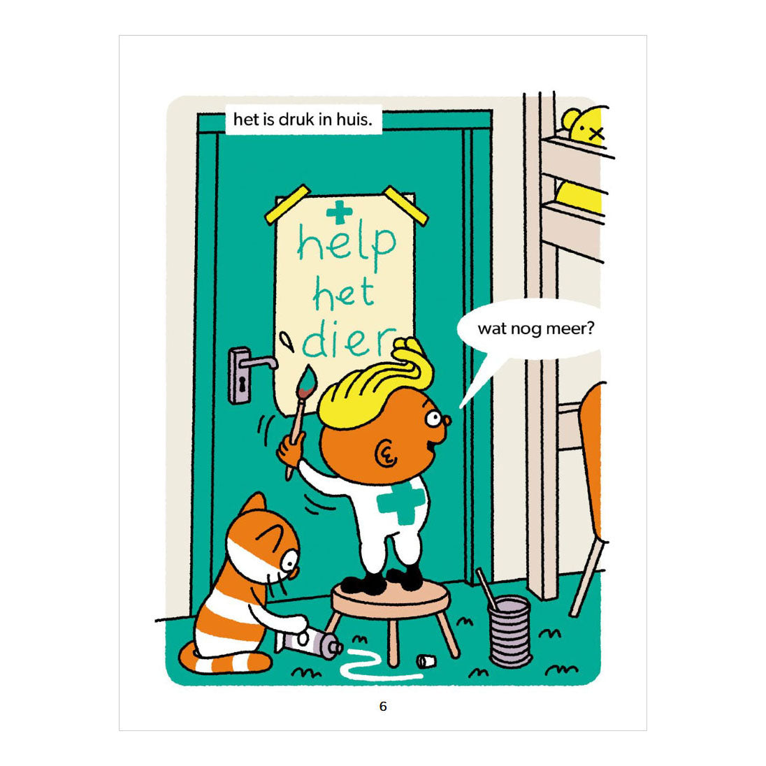 Wpg uitgevers ik help je wel - avi m3 stripboek