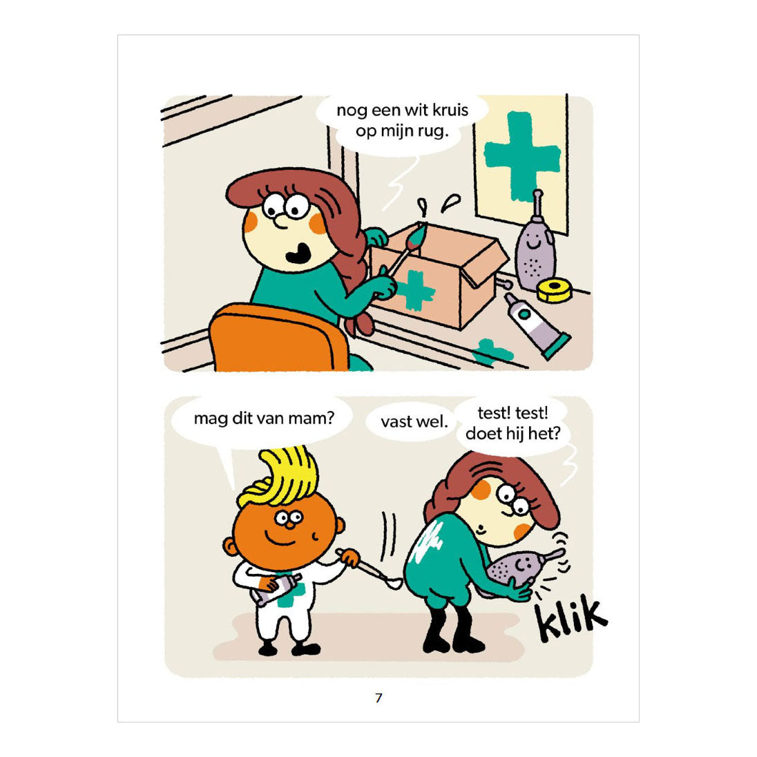 Wpg uitgevers ik help je wel - avi m3 stripboek