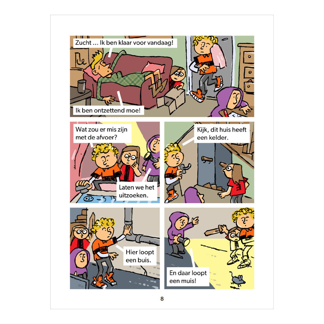Wpg uitgevers dieper de piep - avi m4 stripboek