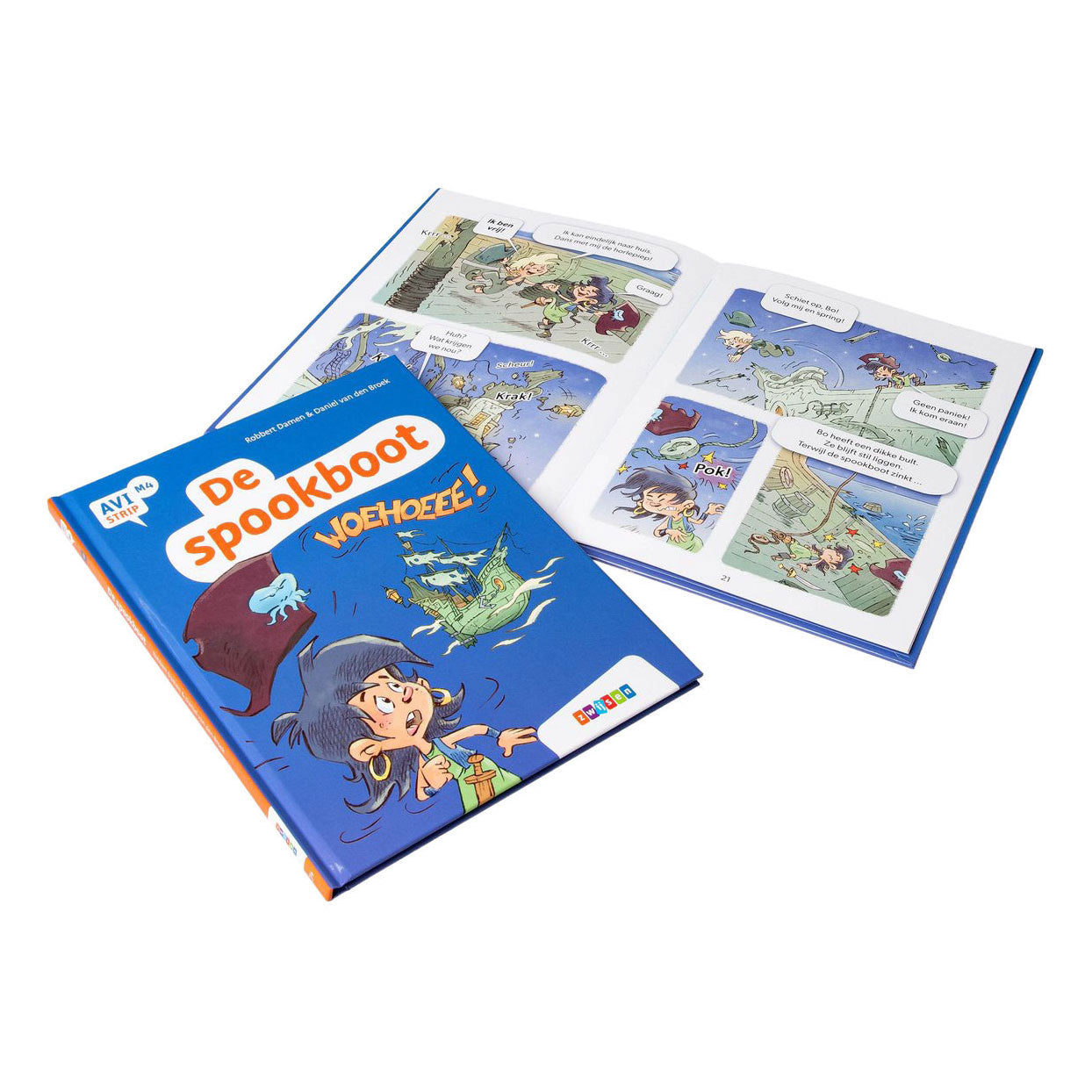 Wpg uitgevers de spookboot - avi m4 stripboek