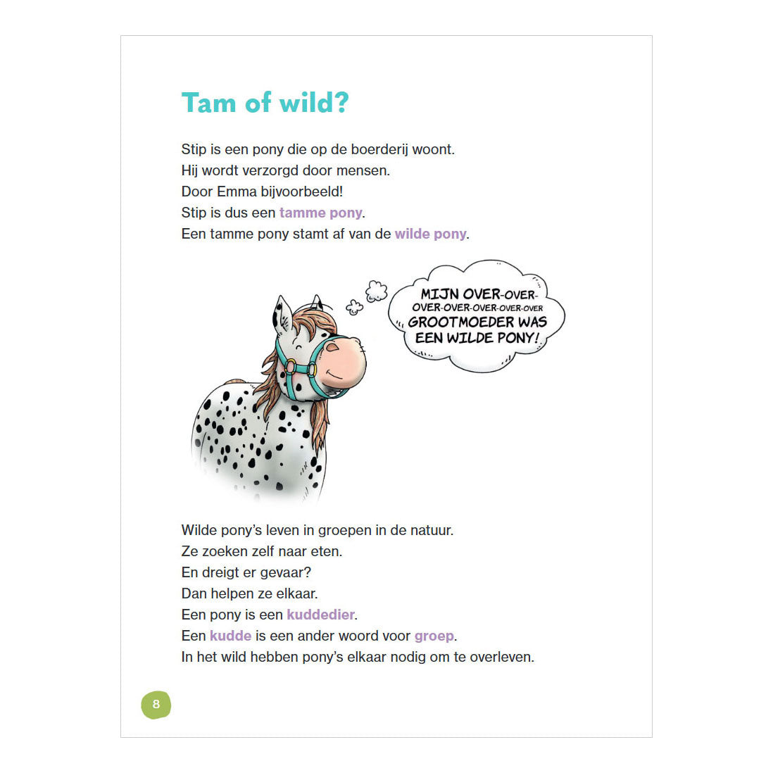 Wpg uitgevers fien teun: avi alles over de pony 6+