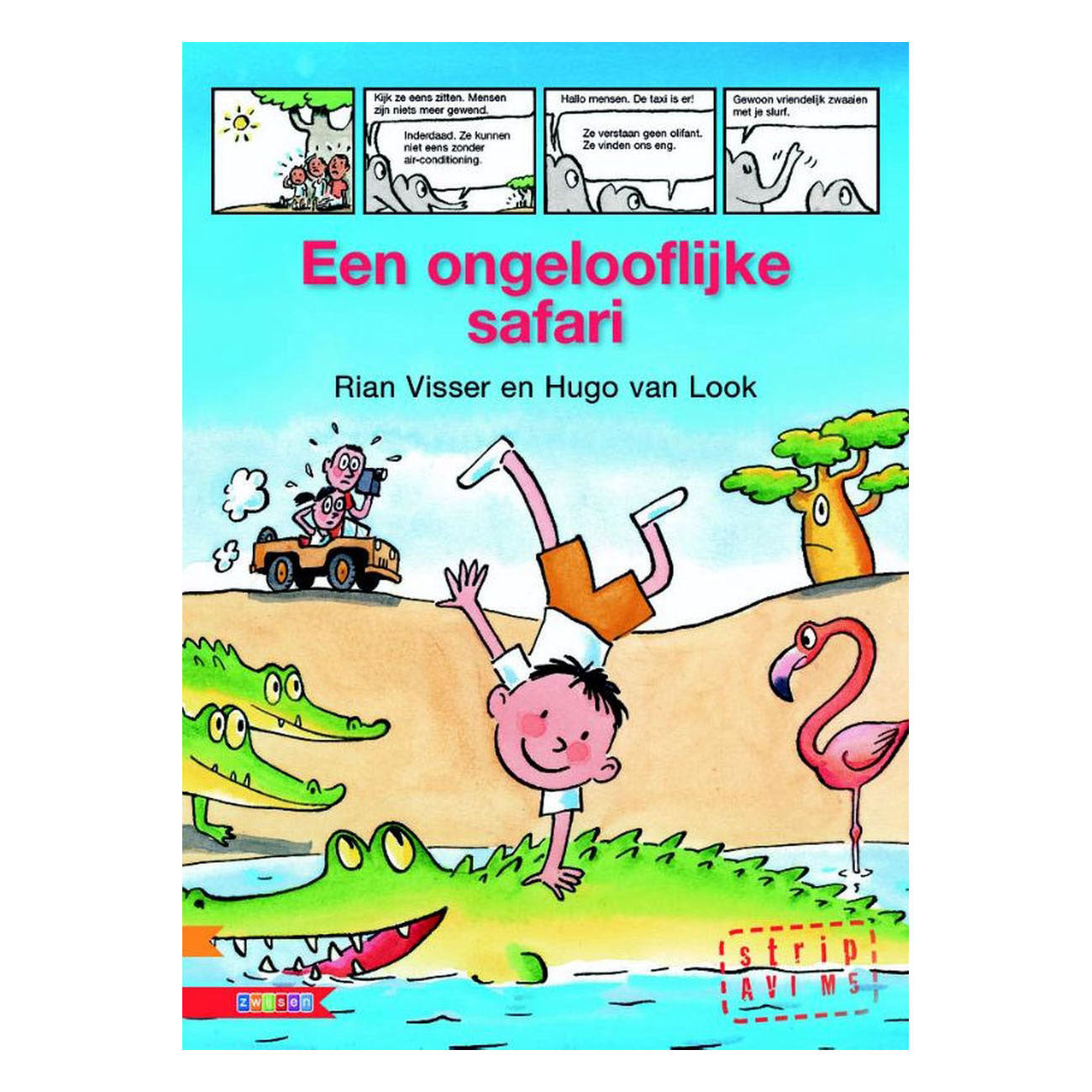 Wpg uitgevers een ongelooflijke safari - stripboek