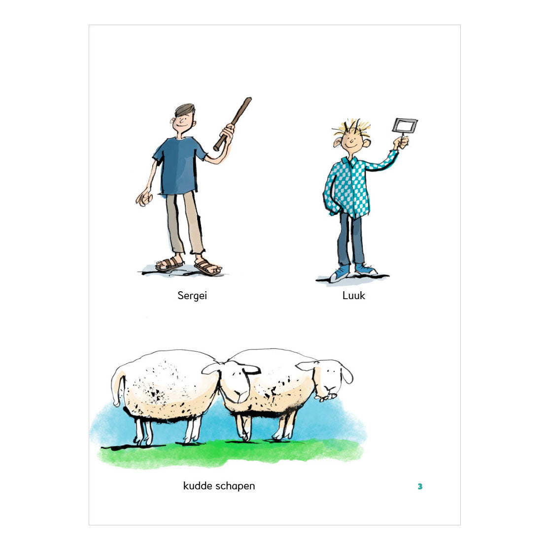 Wpg uitgevers red de schapen! 9+