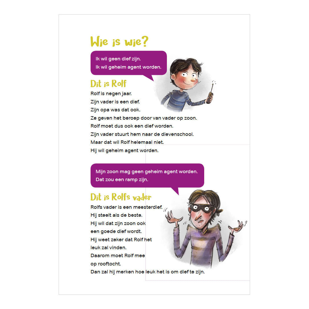 Wpg uitgevers weg met dievenschool - avi m4