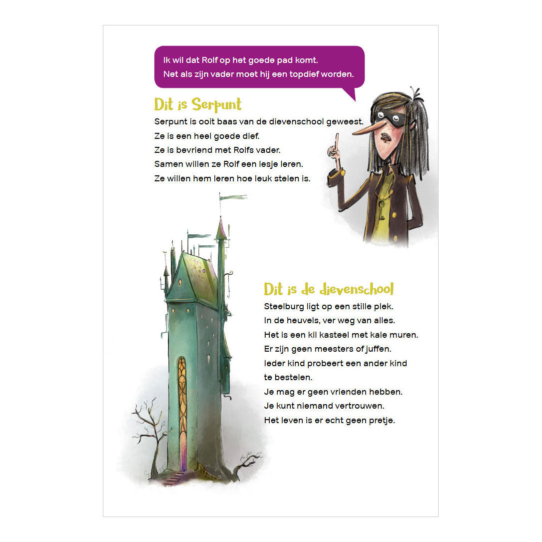Wpg uitgevers weg met dievenschool - avi m4