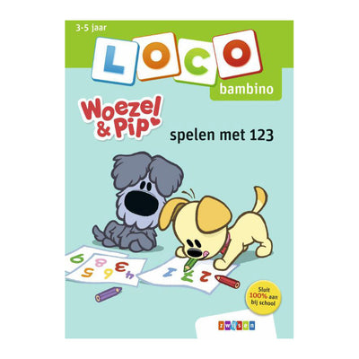 Wpg uitgevers loco bambino woezel pip pakket letters cijfers