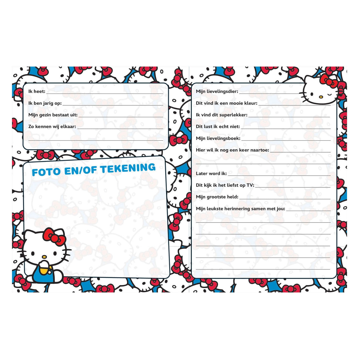 Ty vriendenboek - hello kit nieuw