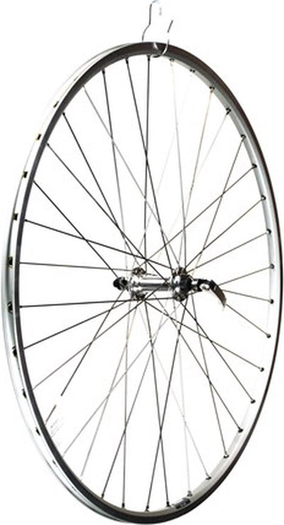Roland voorwiel 28 inch race zilver uitval rvs spaak velgrem