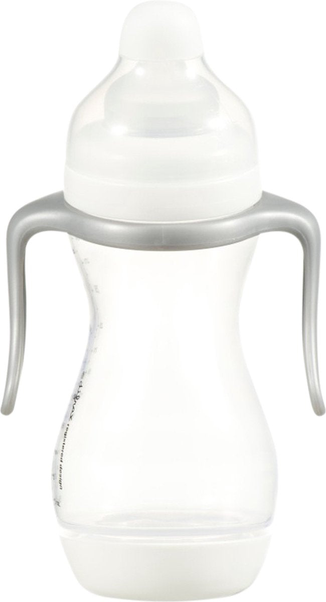 Difrax papfles s-babyfles - 310 ml - anti koliek - wit - 1 stuk