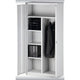 Garderobekast bisley e782aag45445 melamine 914x400x1950mm grijs