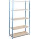 Basiselement arno space 125x80x200cm grijs lichtblauw