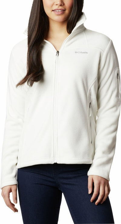 Columbia fast trek™ ii jacket fleece vest - fleecevest voor dames - outdoorvest - wit - maat l