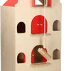 Playwood - houten pakhuis grachtenpand klein; hoogte 67 cm