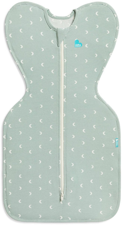 Love to dream ™ babyslaapzak swaddle up™ - inbakeren - baby 0-3 maanden - 3.5-6 kg - all season - olive moon