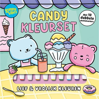 Lantaarn publishers sunny vibes candy kleurset | 2 stuks