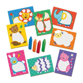 Ses my first - krijtjes dieren kaarten
