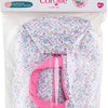 Corolle draagbed poppen bloemen - reiswieg voor babypoppen 30 cm.