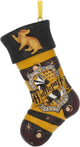 Harry potter nemesis now - kerstbal - hufflepuff stocking hanging ornament - geel zwart