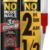 Pattex no-more-nails high-tack montagekit 2x460g | high-tack montagekit voor hangwerken | voor extra sterke montagekit aanhechting.
