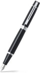 Sheaffer vulpen 300 - e9312 - m - glossy black chrome plated