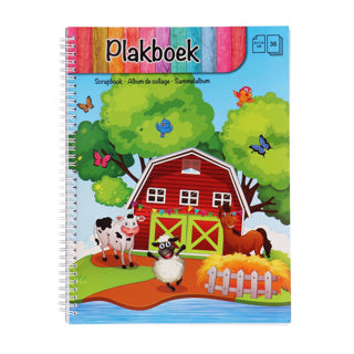 Schets plakboek ringband 36 pagina's | 6 stuks