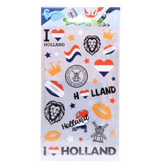 Totum stickervel holland