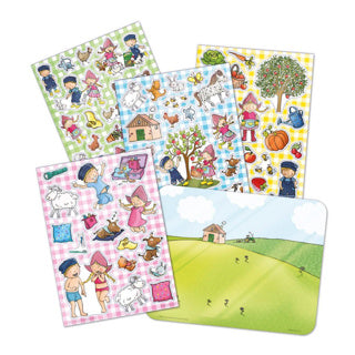 Totum fien teun raamstickers