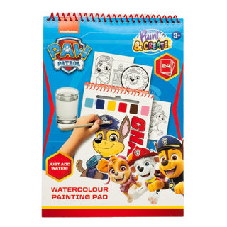 Canenco paw patrol water verfset boek | 6 stuks