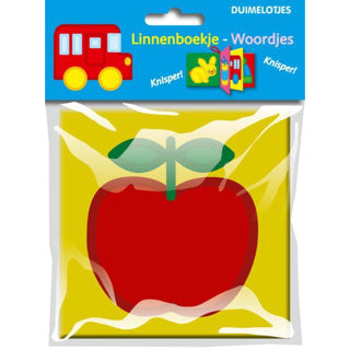Standaard uitgeverij linnenboekje woordjes