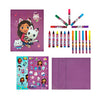 Merkloos sans marque gabby's poppenhuis deluxe knutselset