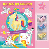 Speelboek met gommetjes eenhoorns - afbeelding 1