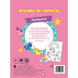 Speelboek met gommetjes eenhoorns - afbeelding 2