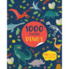 Boek stickerboek 1000 stickers dino's | 2 stuks