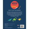 Boek stickerboek 1000 stickers dino's | 2 stuks