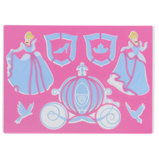 No brand disney princess assepoester sjablonenset | 6 stuks