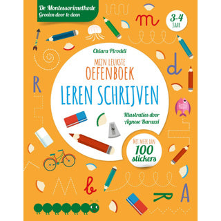 Boek mijn leukste oefenboek leren schrijven | 2 stuks