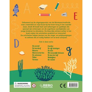 Boek mijn leukste oefenboek leren schrijven | 2 stuks