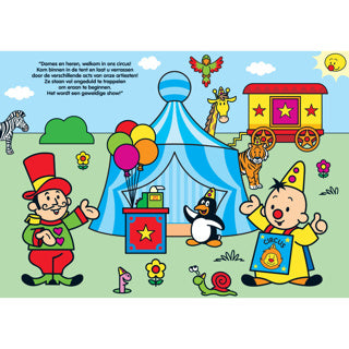 Studio 100 bumba kartonboek a4 in het circus fsc mix 70% | 2 stuks