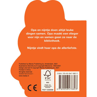 Boek cadeauboekje nijntje en opa | 2 stuks