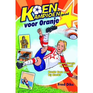 Boek koen kampioen gaat voor oranje