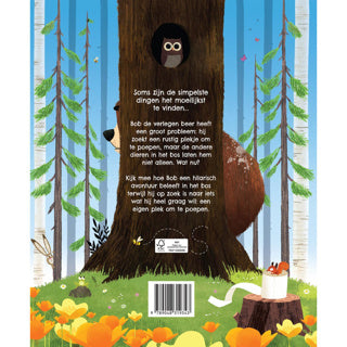 Boek beer moet nodig poepen