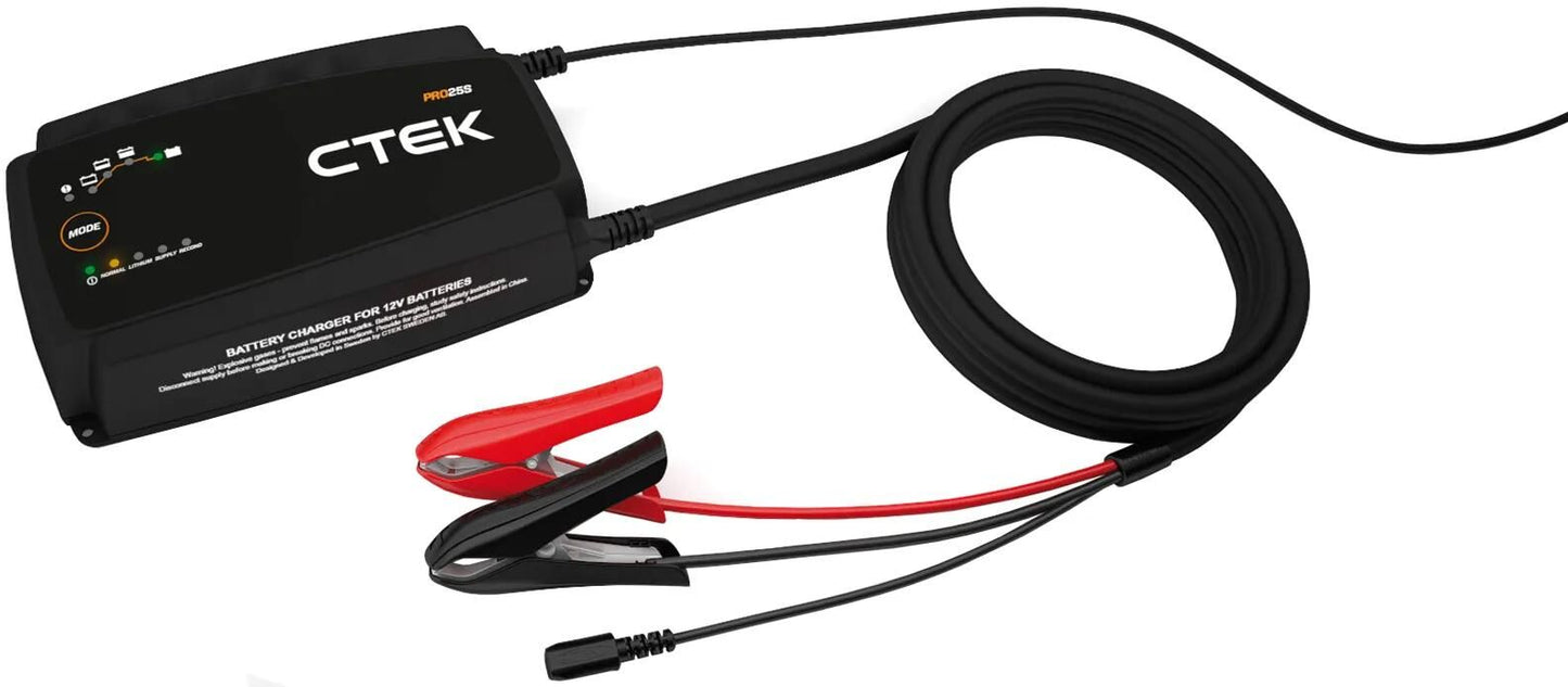 Ctek batterieladegerät pro25s eu battery charger pro25s eu