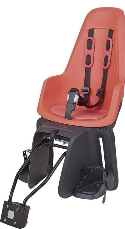 Bobike one maxi ff framebevestiging- fierce flamingo - fietsstoeltje - kinderzitje - achterzitje - fietszitje - voor montage op de zadelbuis van een fiets of e-bike