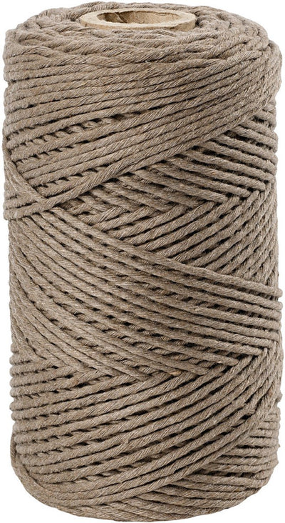 Creativ company macramékoord 2 mm 198 m lichtbruin