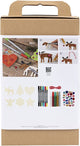 Creativ company hobbyset kerstdecoratie kleuren