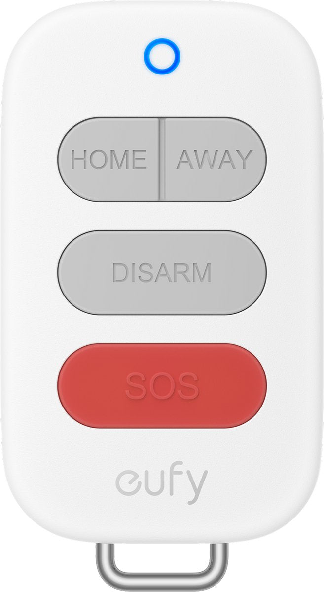 Eufy key fob e10 - snel in- en uitschakelen - weerbestendig en duurzaam - veelzijdige draagopties - compatibel met homebase professional