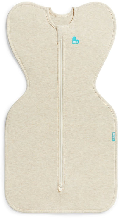 Love to dream ™ babyslaapzak swaddle up™ - inbakeren - baby 3-6 maanden - 6-8.5 kg - all season - oatmeal
