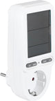Q-link energiekostenmeter - randaarde - digitaal - memory - wit