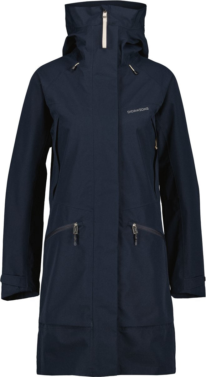 Didriksons ilma wns parka 8 dames outdoorjas - dark night blue