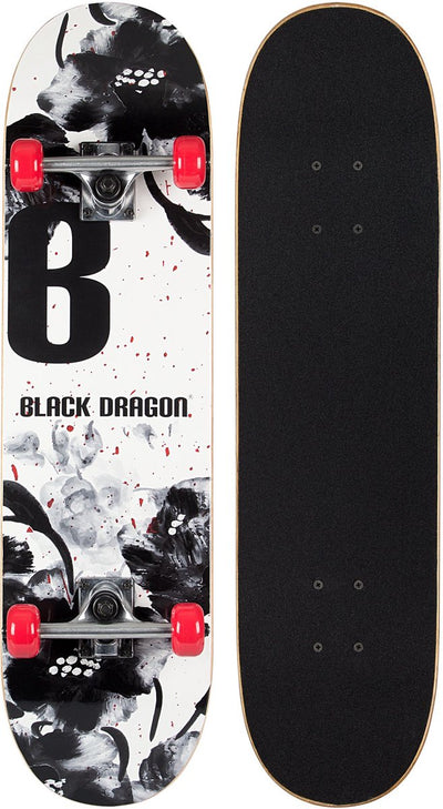 skateboard street natives 79 cm blank zwart